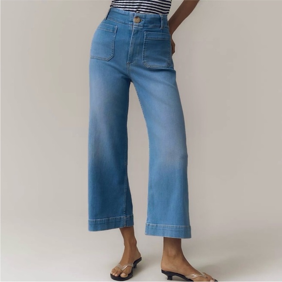 Anthropologie Denim - Anthropologie Pilcro & the Letter Press High Waisted Wide Leg Jeans